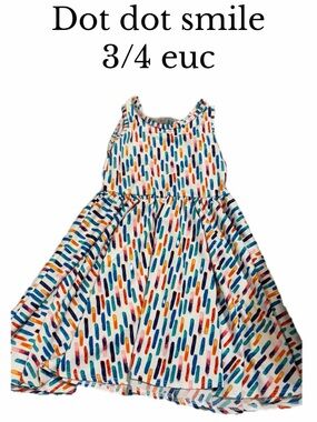 Dot dot smile 3/4 dress